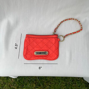 Betsey Johnson Quilted Wristlet